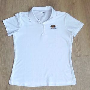 Womens Mizzou Adidas Golf Shirt